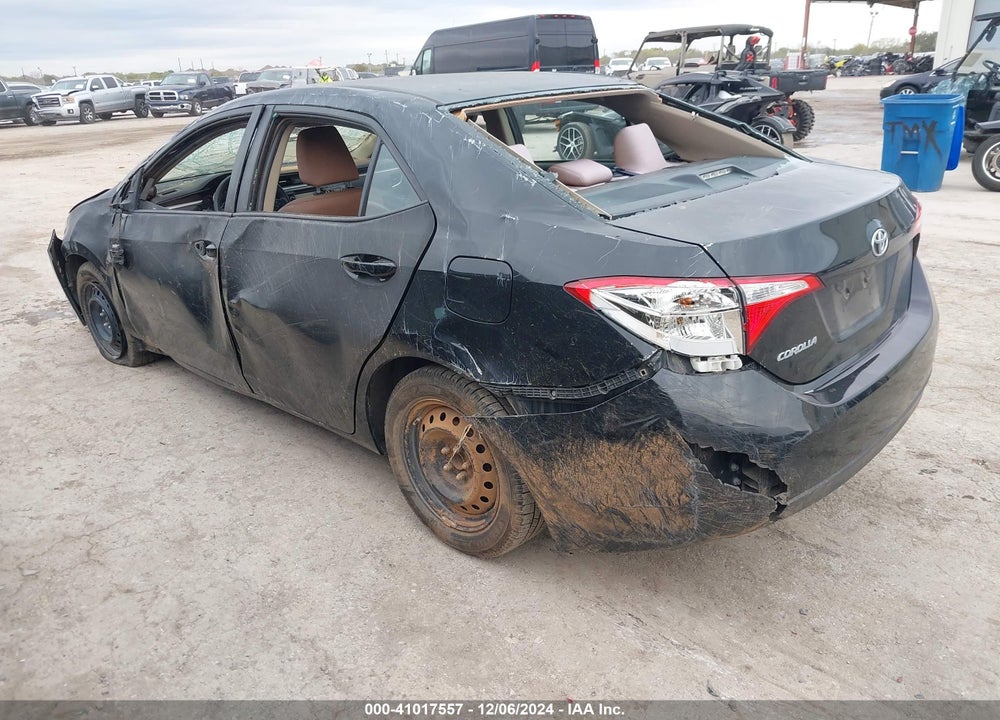 2016 TOYOTA COROLLA LE VIN: 2T1BURHE9GC623408