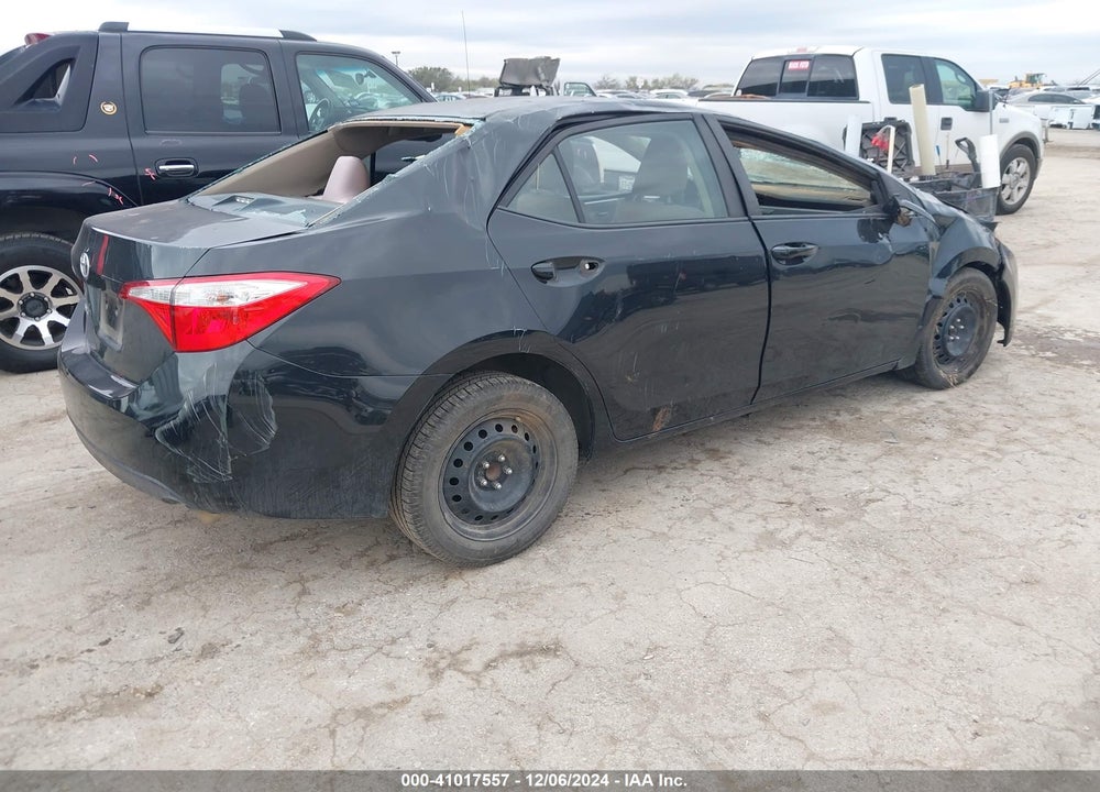 2016 TOYOTA COROLLA LE VIN: 2T1BURHE9GC623408