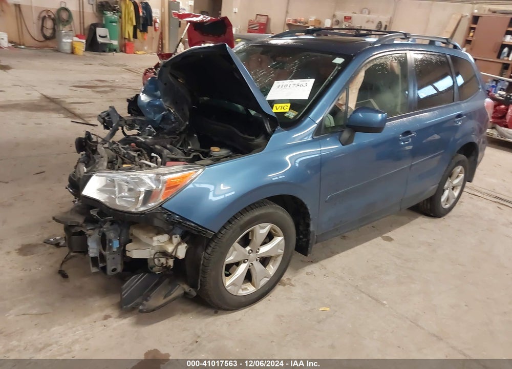 2016 SUBARU FORESTER 2.5I PREMIUM VIN: JF2SJADC7GH452508
