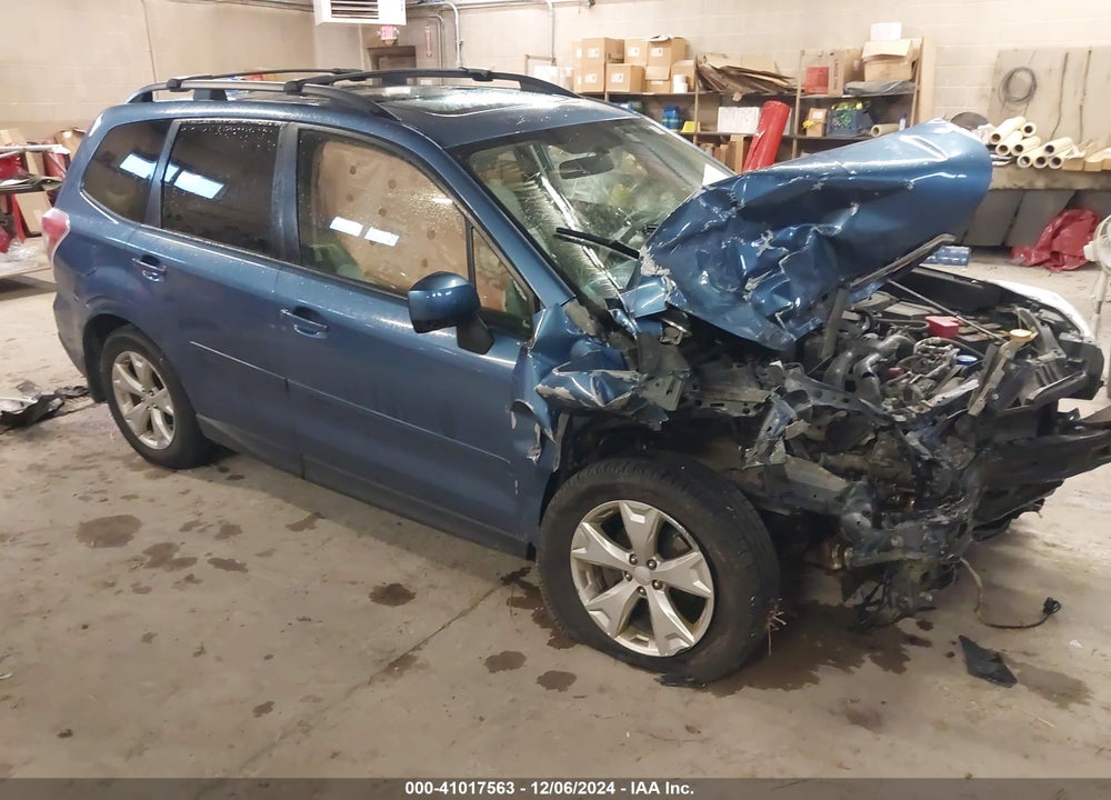 2016 SUBARU FORESTER 2.5I PREMIUM VIN: JF2SJADC7GH452508