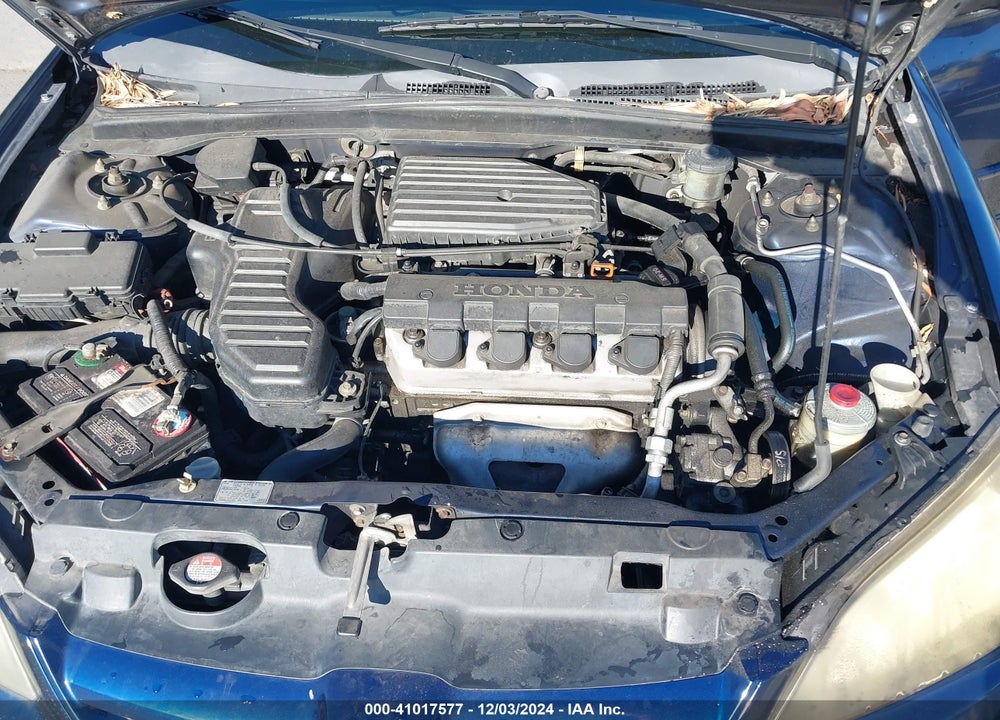 2004 HONDA CIVIC LX VIN: JHMES16564S001252