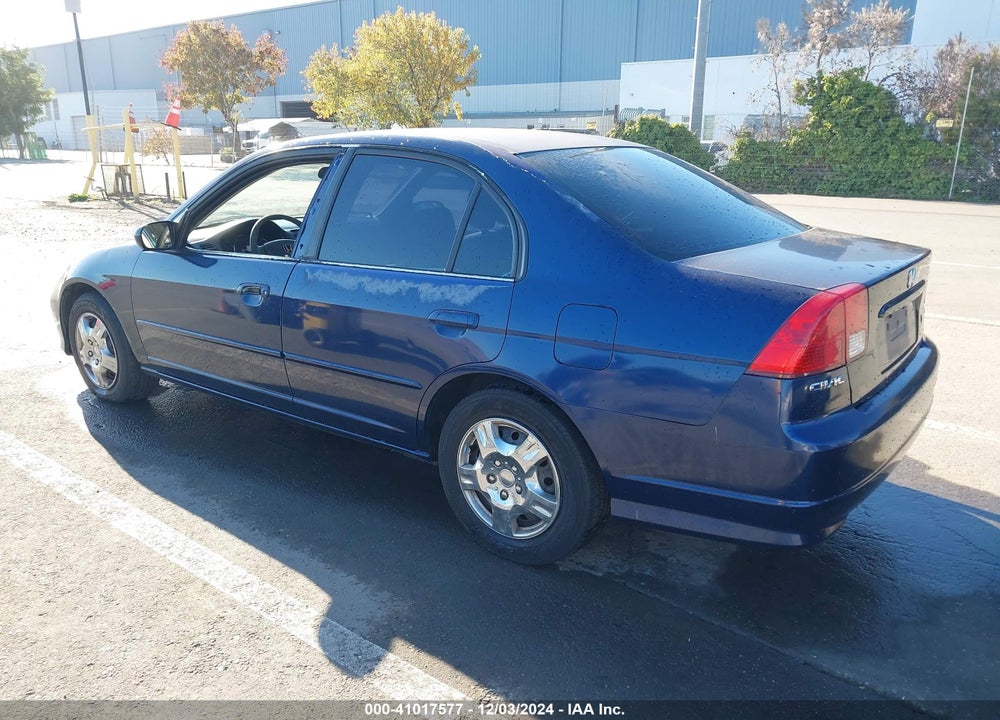 2004 HONDA CIVIC LX VIN: JHMES16564S001252