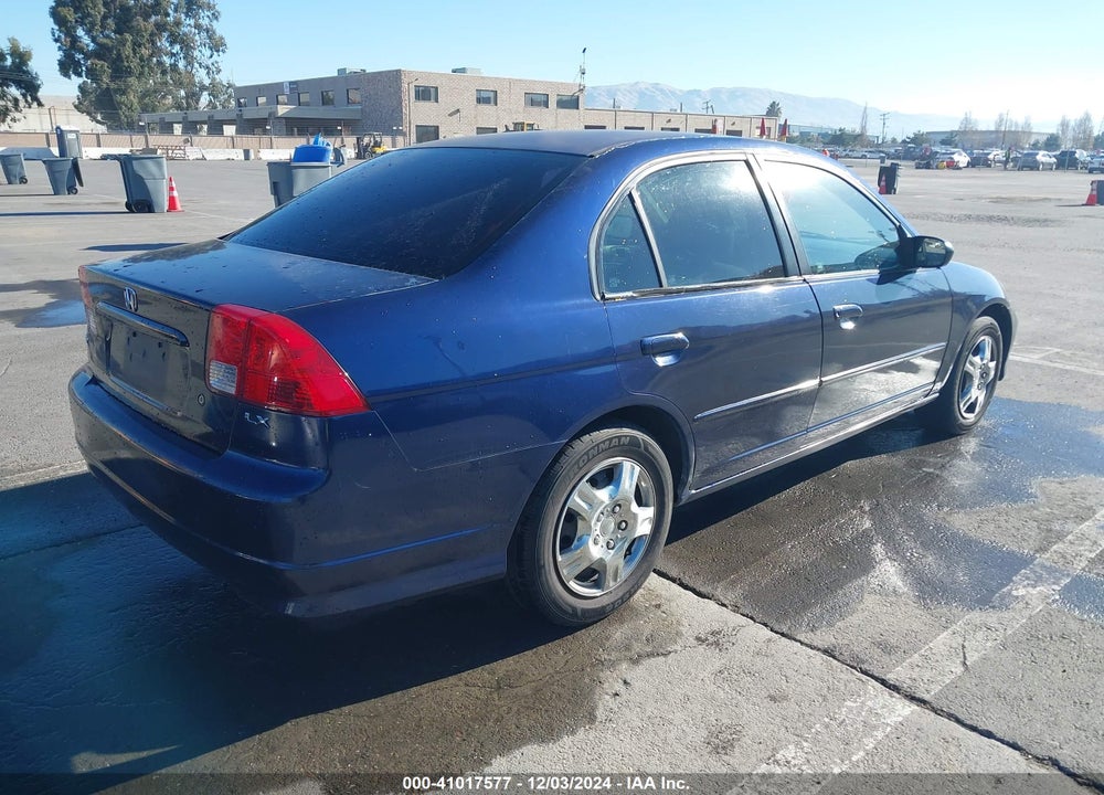 2004 HONDA CIVIC LX VIN: JHMES16564S001252