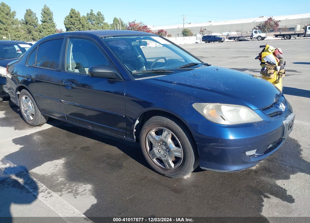 2004 HONDA CIVIC LX VIN: JHMES16564S001252