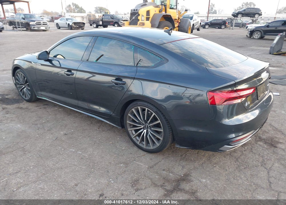 2022 AUDI A5 SPORTBACK PREMIUM PLUS 40 TFSI QUATTRO S TRONIC VIN: WAUCBCF58NA005960