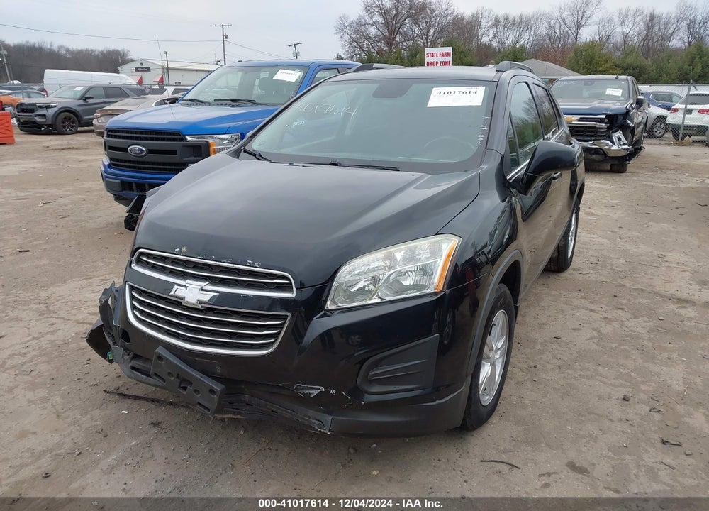 2016 CHEVROLET TRAX LT VIN: 3GNCJPSB0GL146596