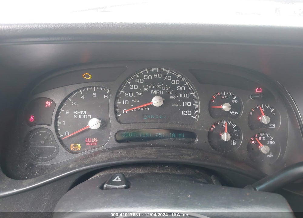 2004 CHEVROLET SILVERADO 1500 VIN: 1GCEC14X44Z159860