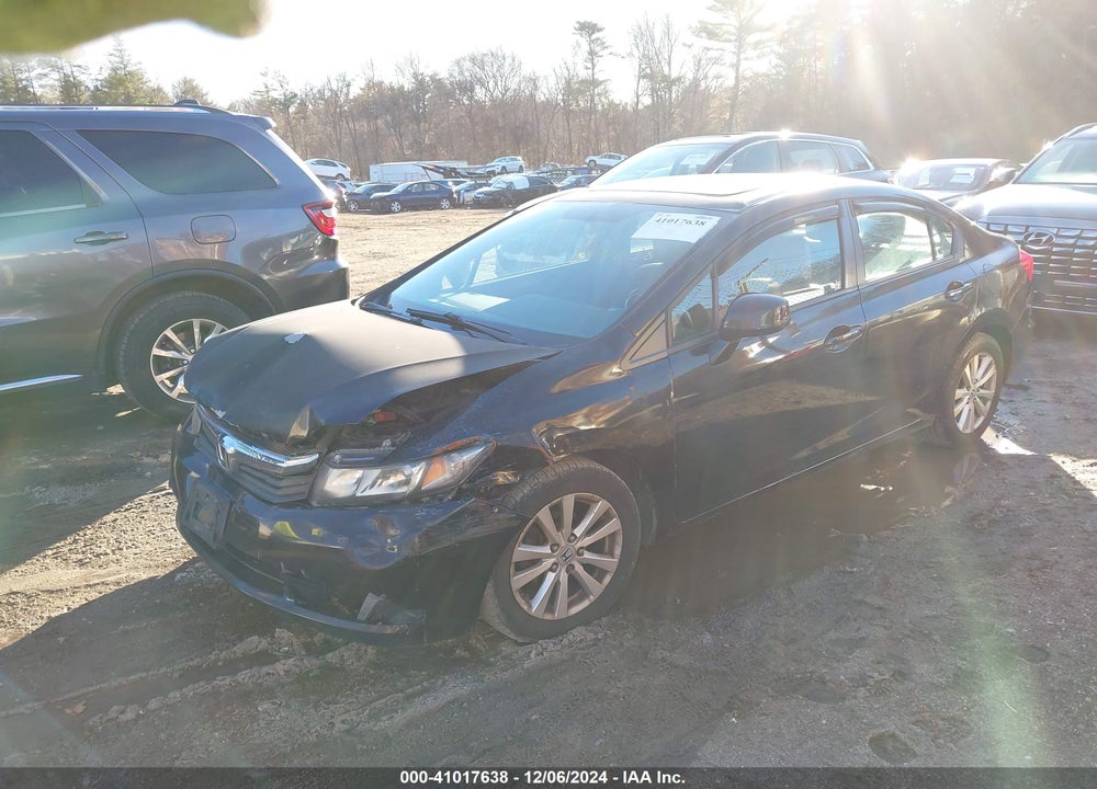 2012 HONDA CIVIC EX-L VIN: 2HGFB2F96CH530609