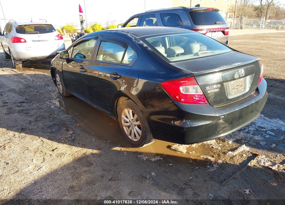 2012 HONDA CIVIC EX-L VIN: 2HGFB2F96CH530609