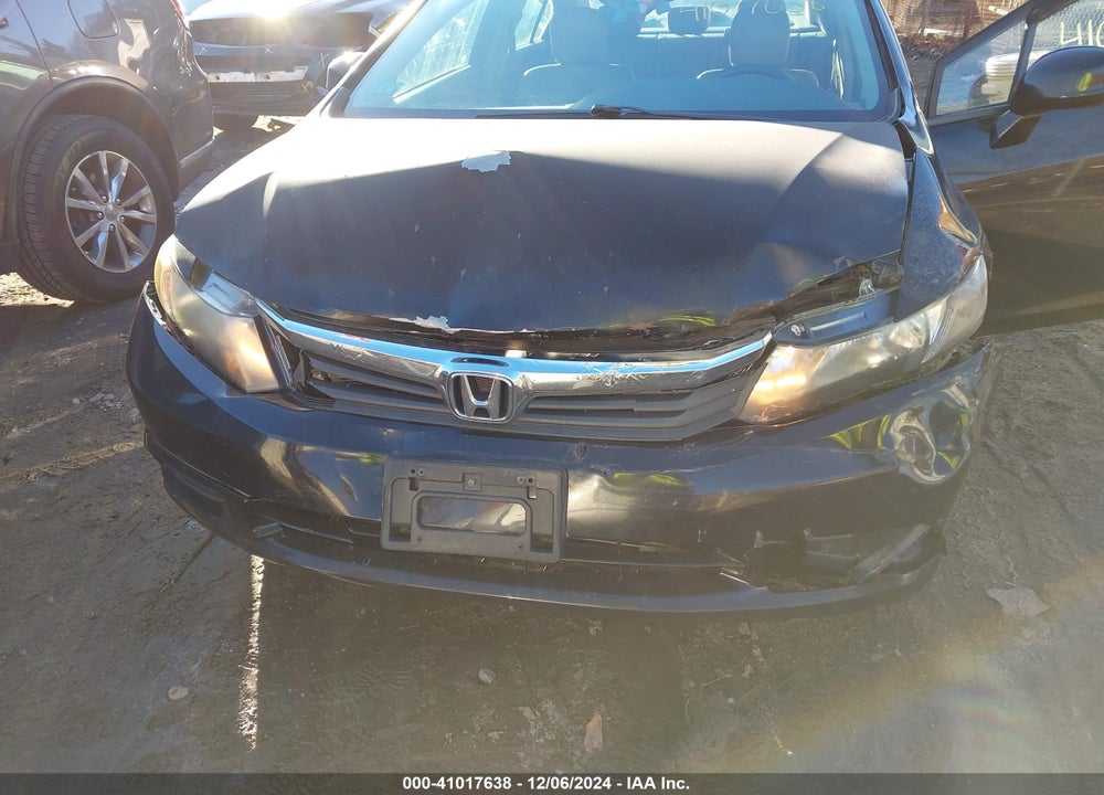 2012 HONDA CIVIC EX-L VIN: 2HGFB2F96CH530609