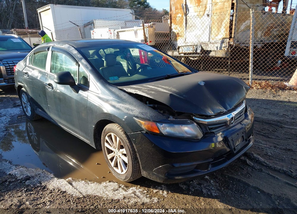2012 HONDA CIVIC EX-L VIN: 2HGFB2F96CH530609