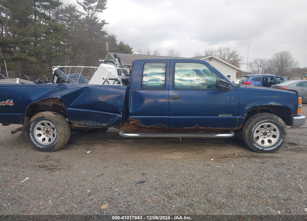 1996 CHEVROLET GMT-400 K1500 VIN: 1GCEK19R4TE262232