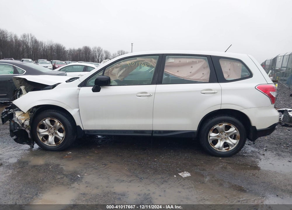 2015 SUBARU FORESTER 2.5I VIN: JF2SJAAC9FH445272