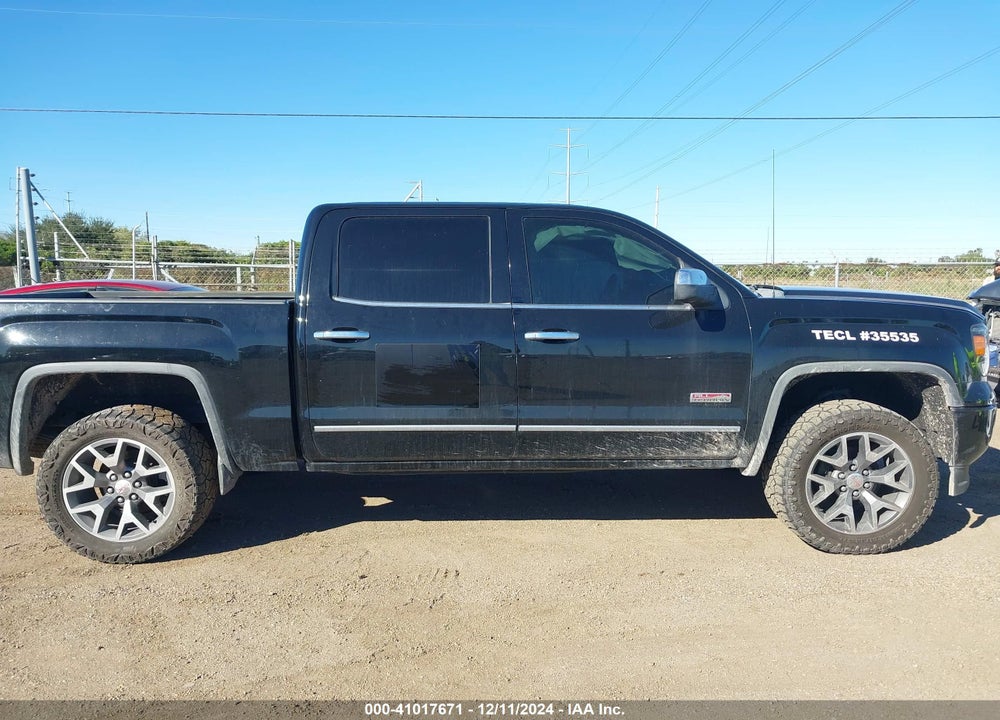 2014 GMC SIERRA 1500 SLT VIN: 3GTU2VEC2EG205401