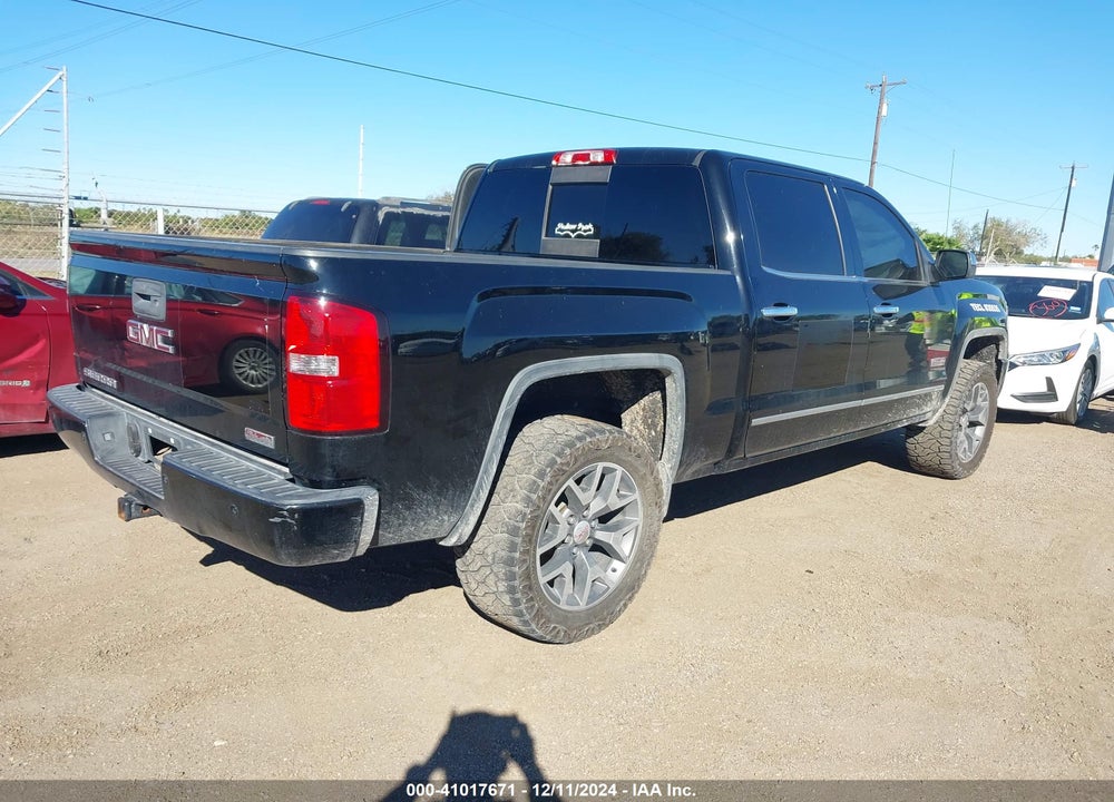 2014 GMC SIERRA 1500 SLT VIN: 3GTU2VEC2EG205401