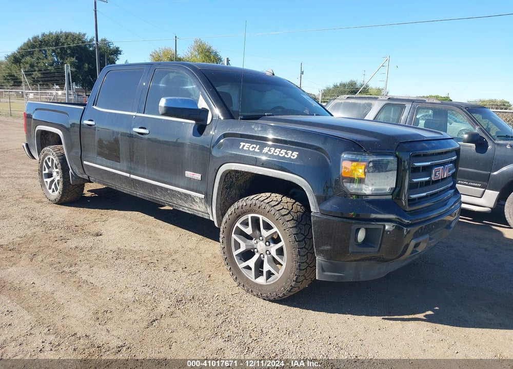 2014 GMC SIERRA 1500 SLT VIN: 3GTU2VEC2EG205401