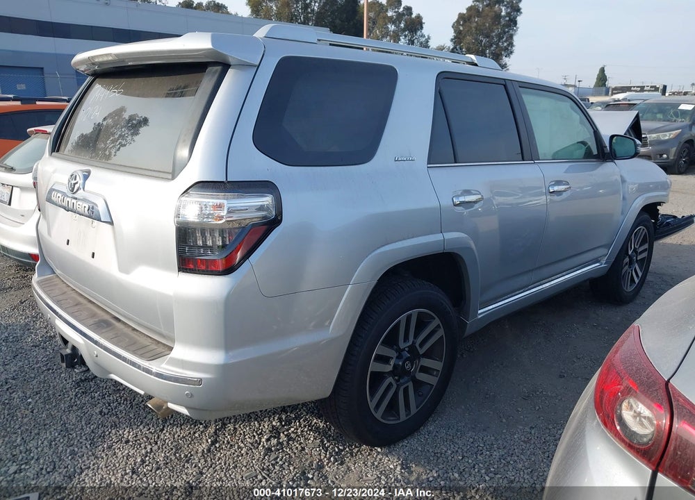 2016 TOYOTA 4RUNNER LIMITED VIN: JTEBU5JR4G5366365