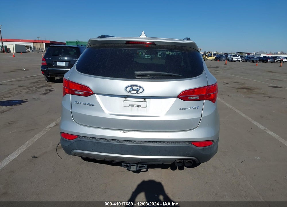 2013 HYUNDAI SANTA FE SPORT 2.0T VIN: 5XYZU3LA9DG064815