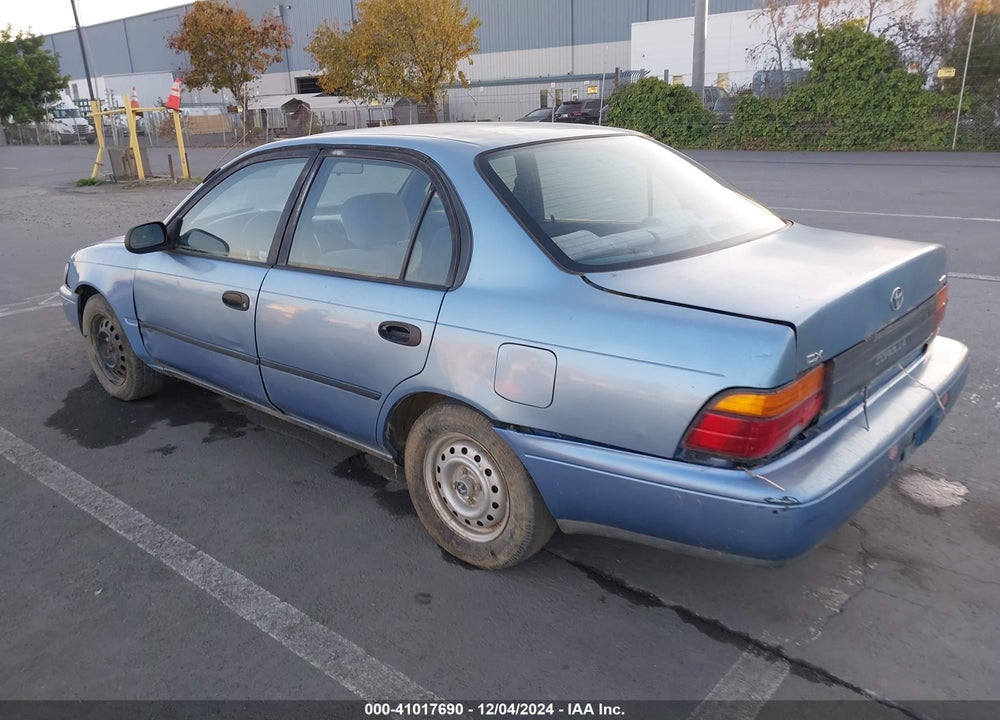 1995 TOYOTA COROLLA LE/DX VIN: 1NXAE09B9SZ272158