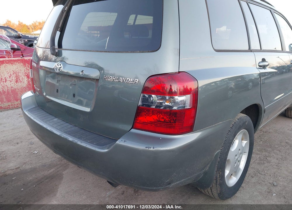 2004 TOYOTA HIGHLANDER LIMITED V6 VIN: JTEEP21A640034255