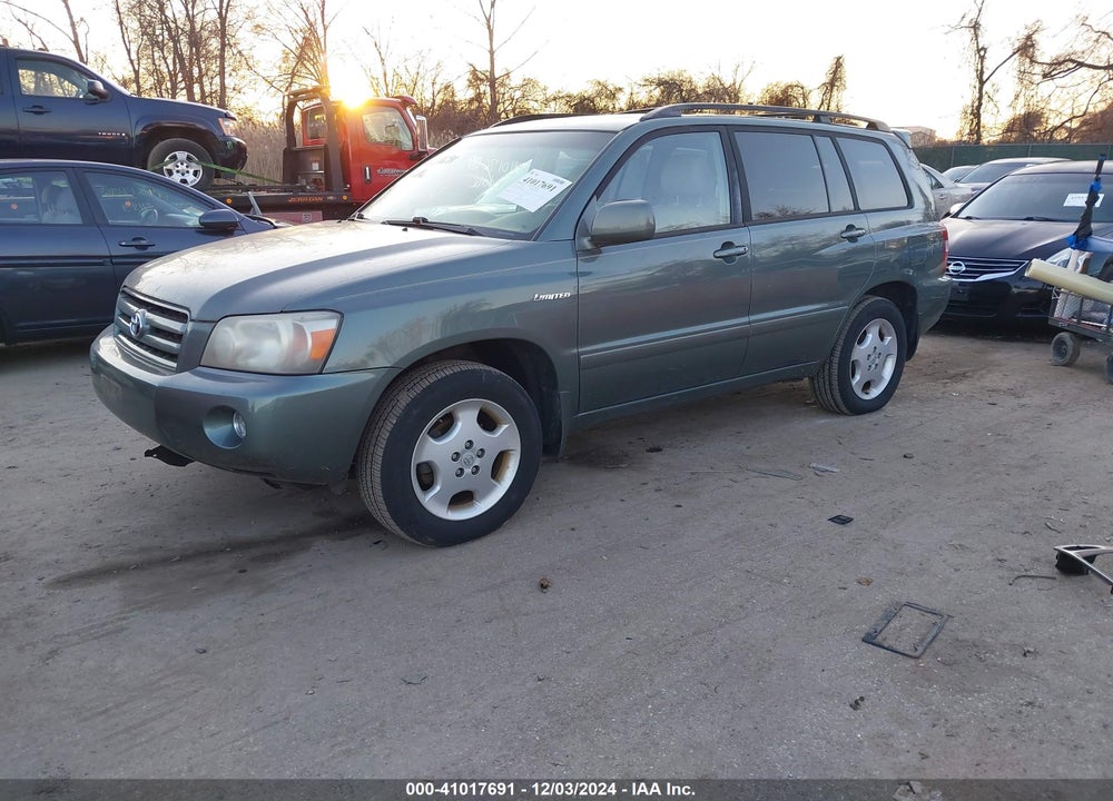 2004 TOYOTA HIGHLANDER LIMITED V6 VIN: JTEEP21A640034255