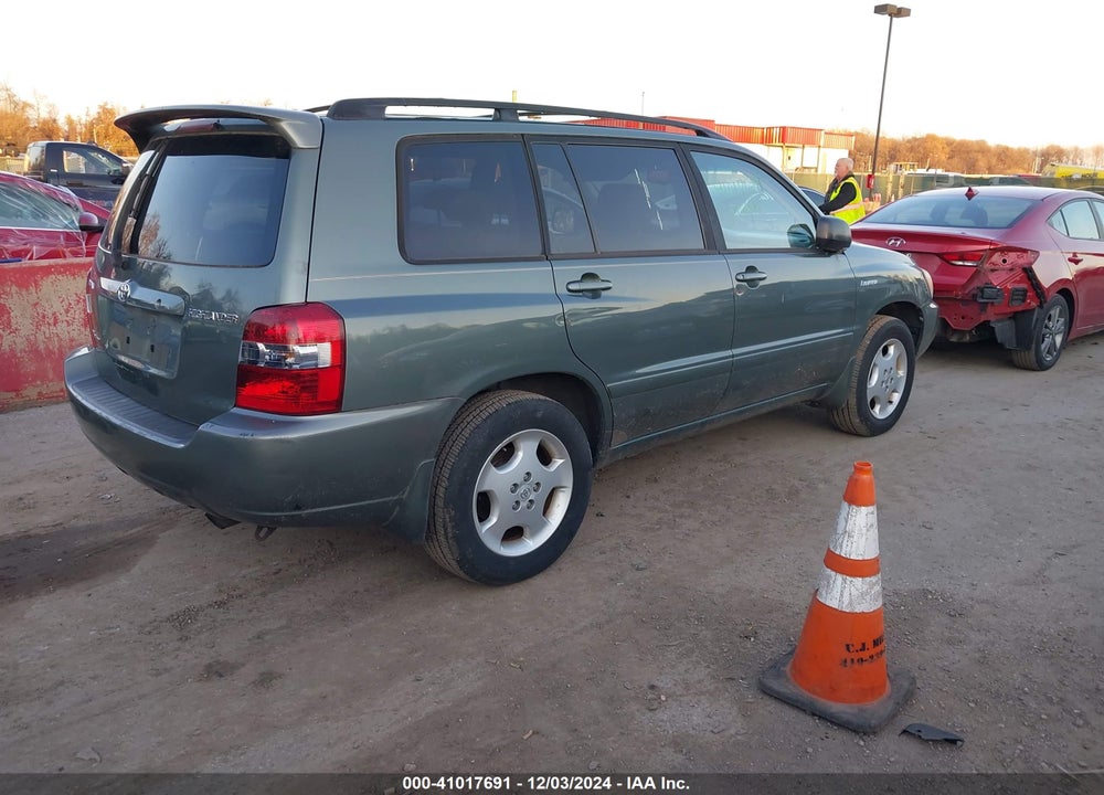 2004 TOYOTA HIGHLANDER LIMITED V6 VIN: JTEEP21A640034255