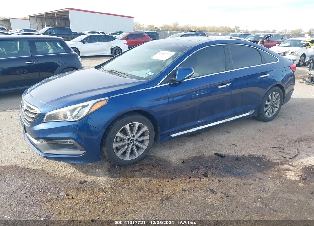 2016 HYUNDAI SONATA VIN: 5NPE34AF5GH302940