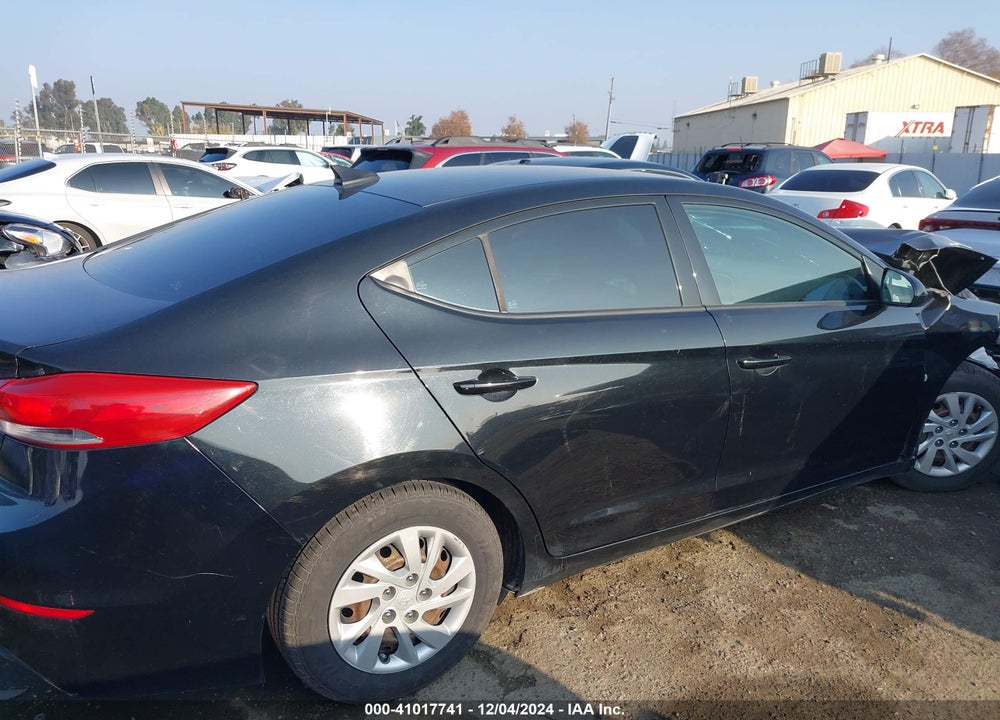 2017 HYUNDAI ELANTRA SE VIN: 5NPD74LF0HH191373