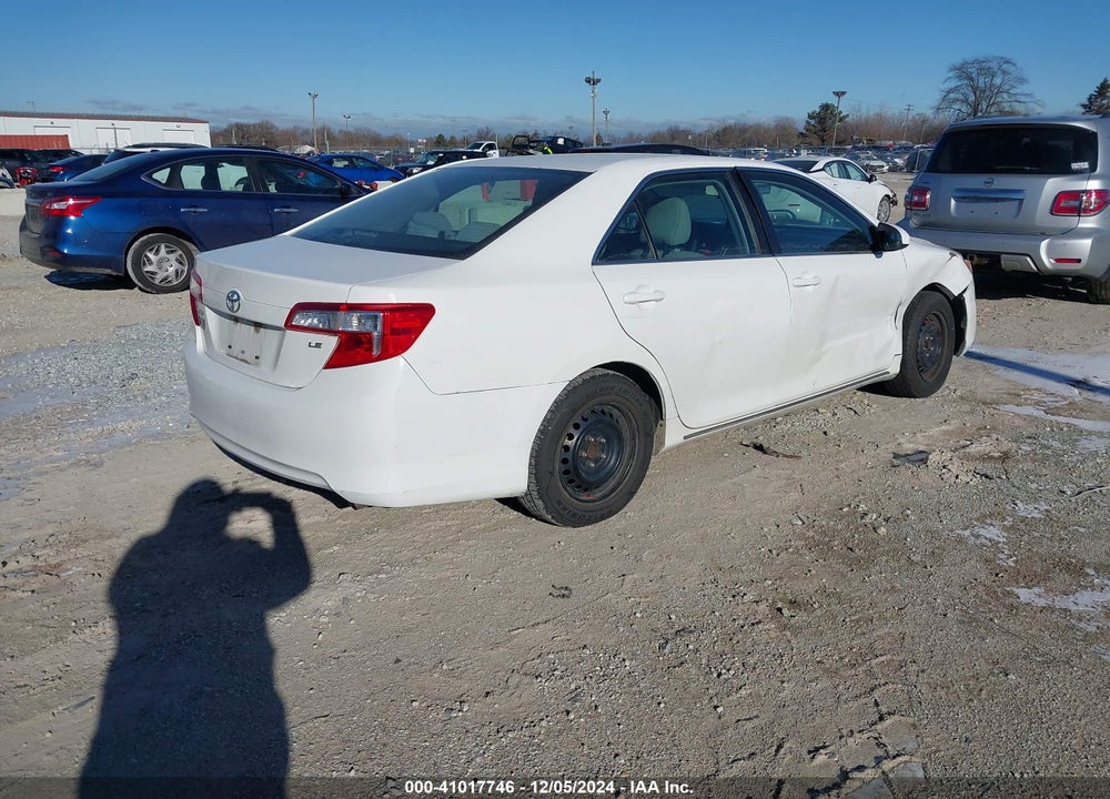 2013 TOYOTA CAMRY LE VIN: 4T1BF1FK6DU238046
