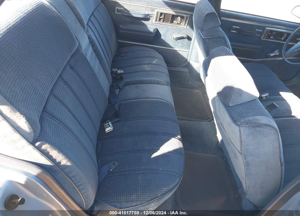 1987 BUICK LESABRE CUSTOM VIN: 1G4HP5134HH405162