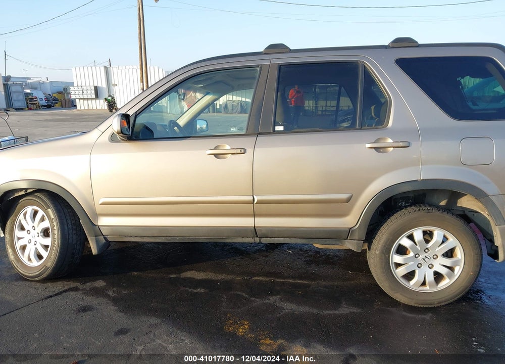 2006 HONDA CR-V SE VIN: SHSRD78916U424068
