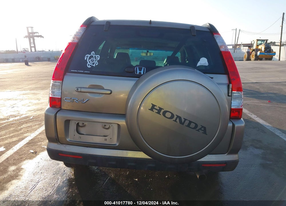 2006 HONDA CR-V SE VIN: SHSRD78916U424068