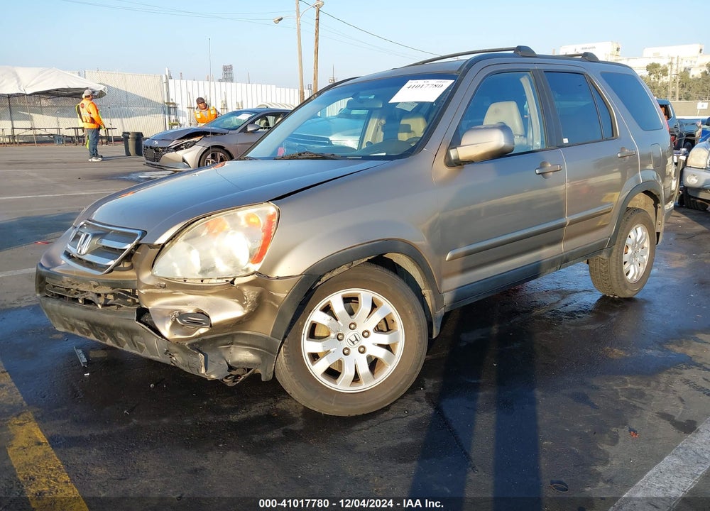 2006 HONDA CR-V SE VIN: SHSRD78916U424068