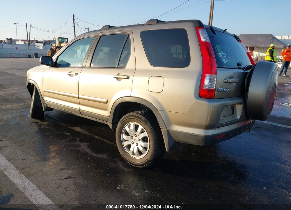 2006 HONDA CR-V SE VIN: SHSRD78916U424068