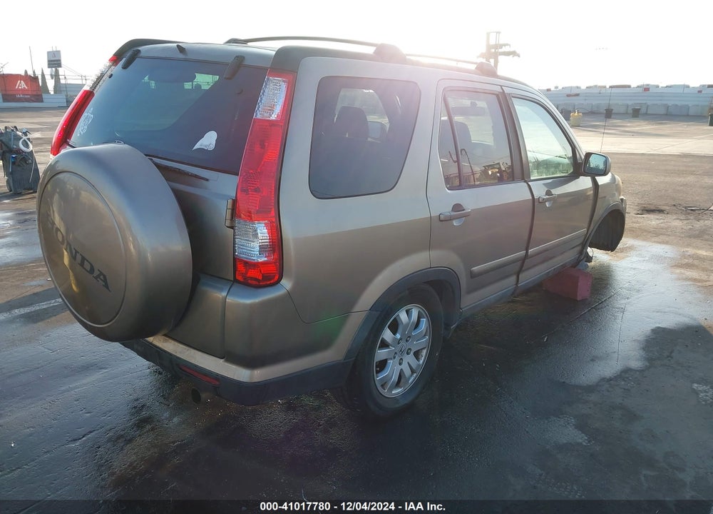 2006 HONDA CR-V SE VIN: SHSRD78916U424068