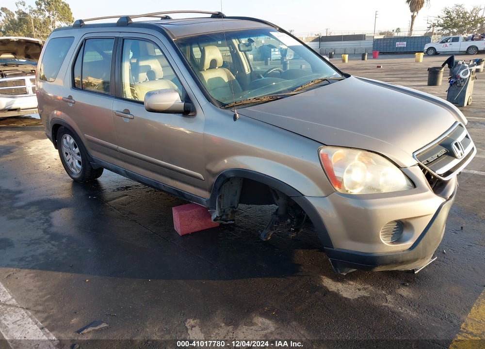2006 HONDA CR-V SE VIN: SHSRD78916U424068