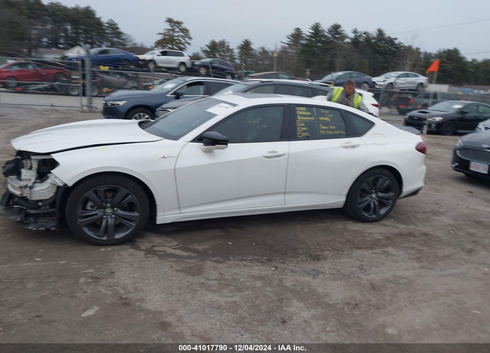 2022 ACURA TLX A-SPEC PACKAGE VIN: 19UUB6F59NA001507
