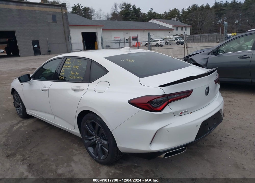2022 ACURA TLX A-SPEC PACKAGE VIN: 19UUB6F59NA001507