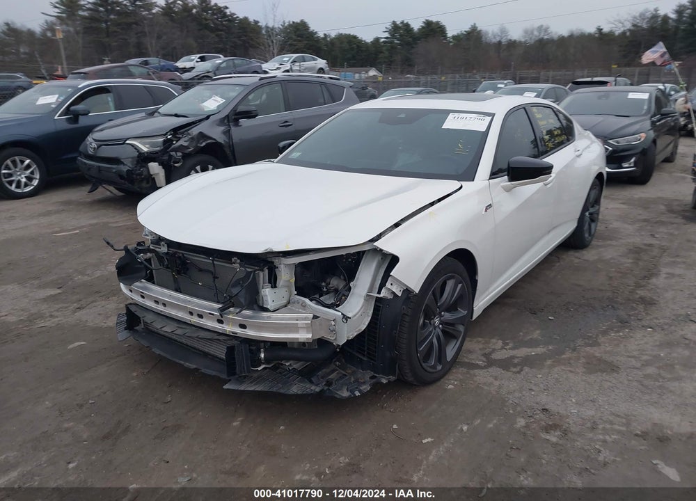 2022 ACURA TLX A-SPEC PACKAGE VIN: 19UUB6F59NA001507