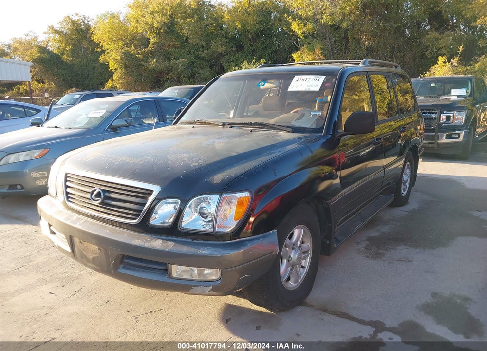 2000 LEXUS LX 470 VIN: JT6HT00W3Y0107254