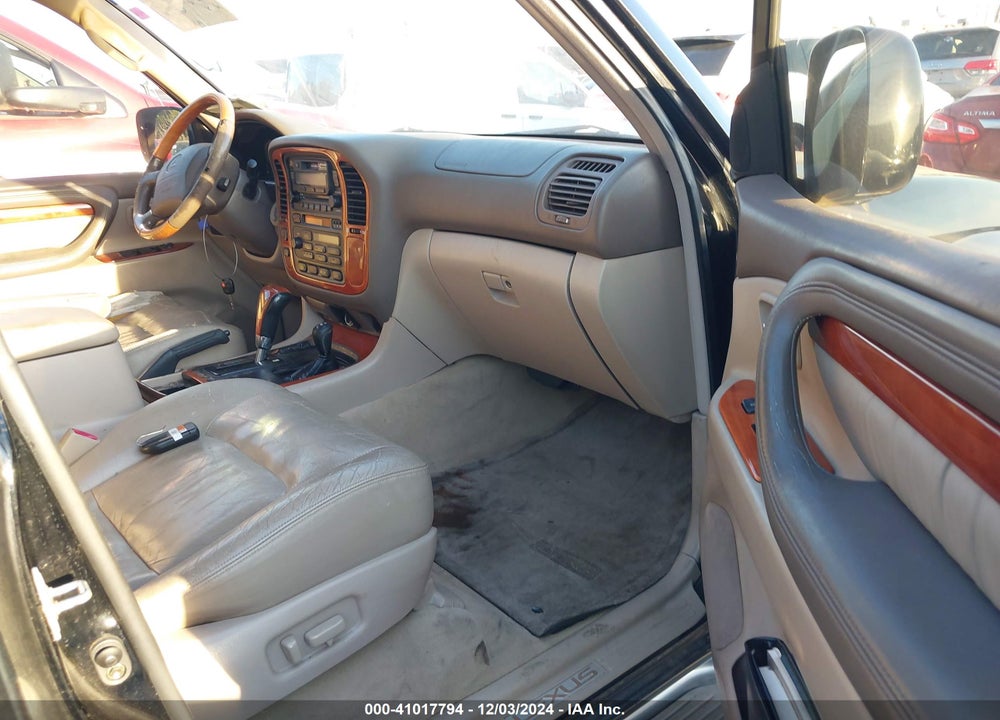 2000 LEXUS LX 470 VIN: JT6HT00W3Y0107254