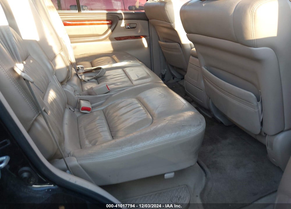 2000 LEXUS LX 470 VIN: JT6HT00W3Y0107254