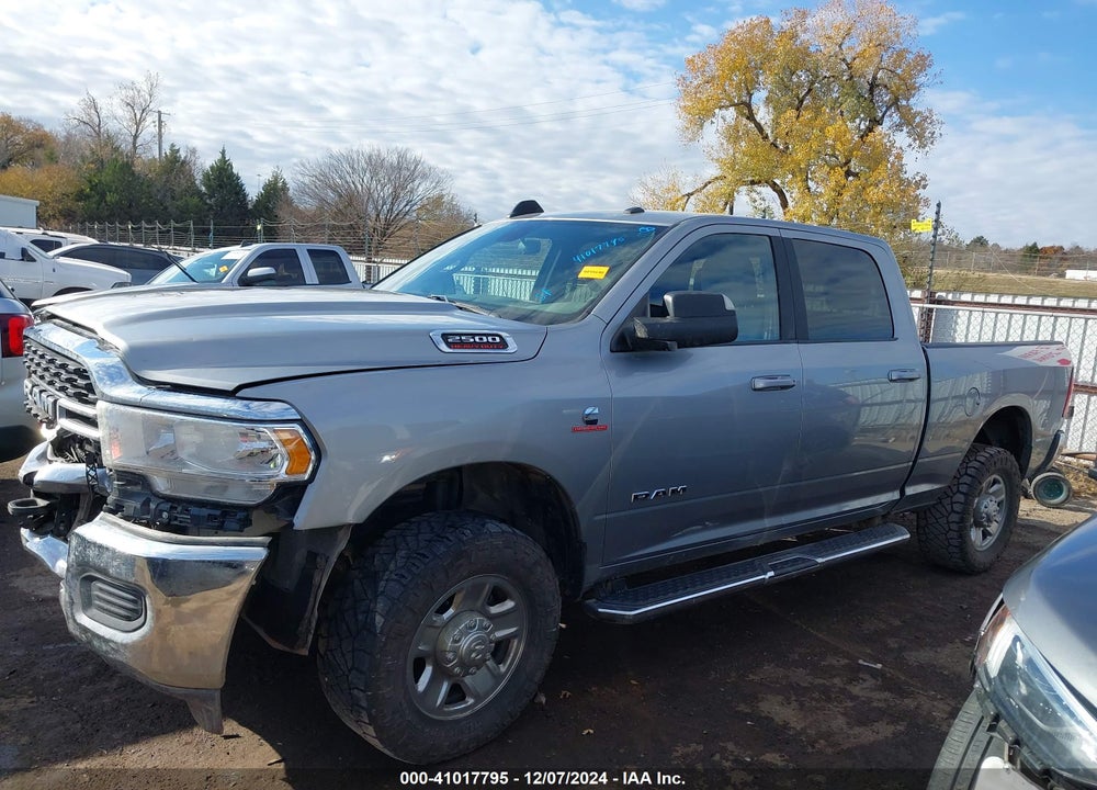 2022 RAM 2500 BIG HORN 4X4 6'4 BOX VIN: 3C6UR5DLXNG436681
