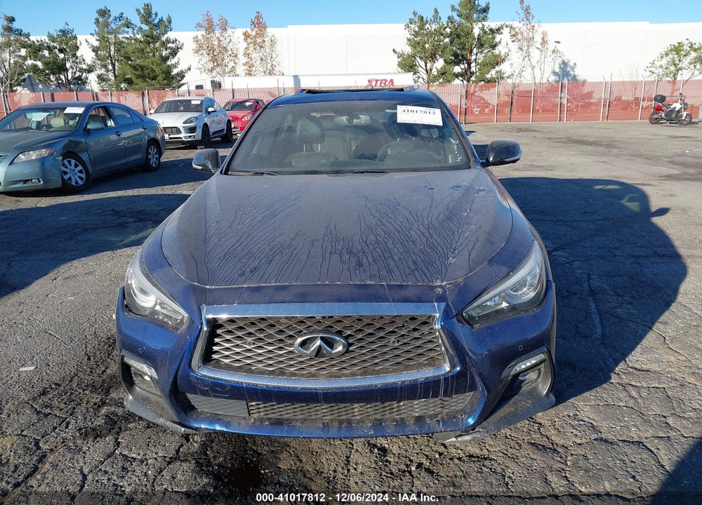 2019 INFINITI Q50 3.0T RED SPORT 400 VIN: JN1FV7AP5KM760777