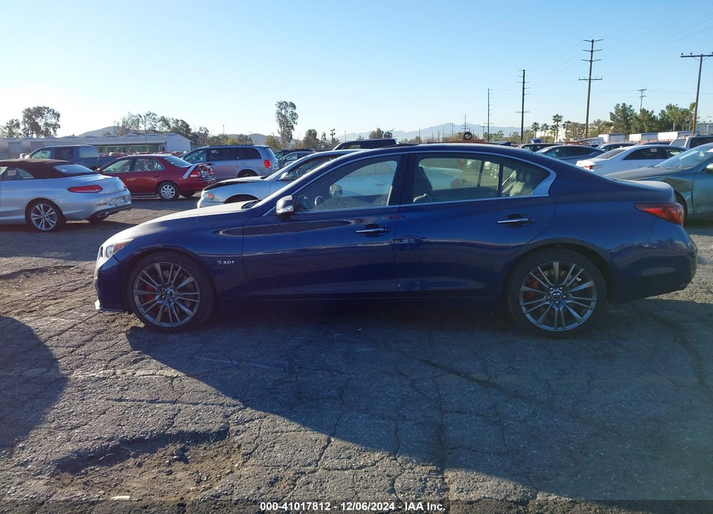 2019 INFINITI Q50 3.0T RED SPORT 400 VIN: JN1FV7AP5KM760777