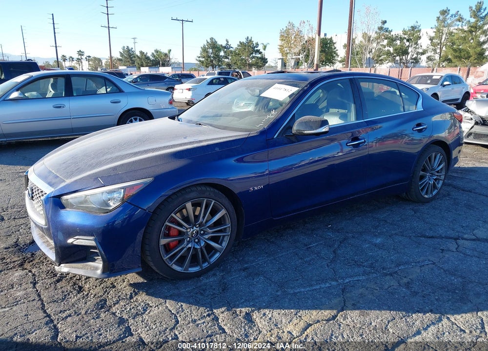 2019 INFINITI Q50 3.0T RED SPORT 400 VIN: JN1FV7AP5KM760777