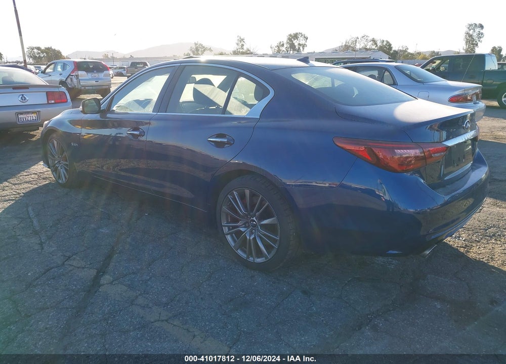 2019 INFINITI Q50 3.0T RED SPORT 400 VIN: JN1FV7AP5KM760777