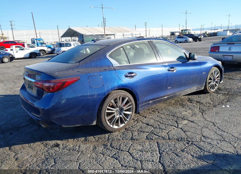 2019 INFINITI Q50 3.0T RED SPORT 400 VIN: JN1FV7AP5KM760777
