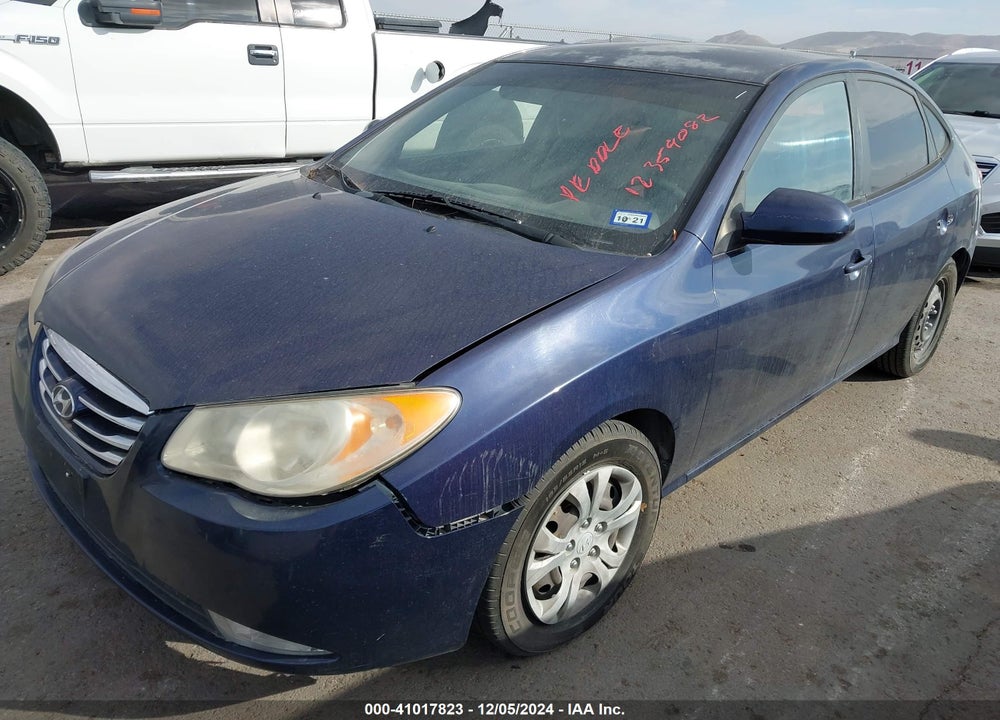 2010 HYUNDAI ELANTRA GLS VIN: KMHDU4AD0AU940853