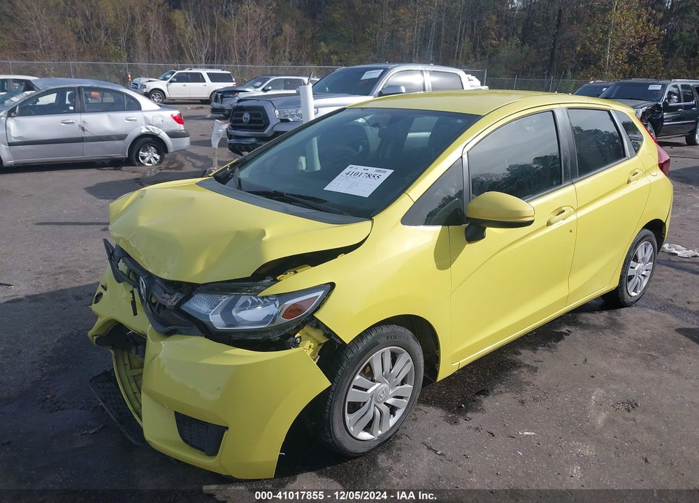 2015 HONDA FIT LX VIN: 3HGGK5G54FM748233